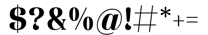 TATypefire-Bold Font OTHER CHARS