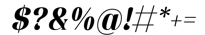 TATypefire-BoldItalic Font OTHER CHARS