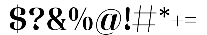 TATypefire-Medium Font OTHER CHARS