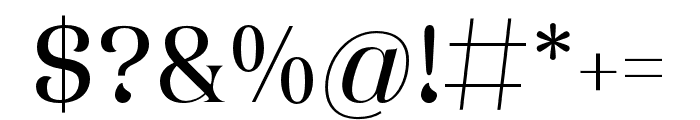TATypefire-Regular Font OTHER CHARS