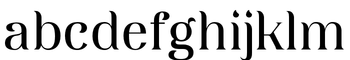 TATypefire-Regular Font LOWERCASE