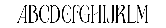 TBJ Gramon Regular Font LOWERCASE