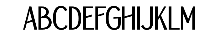 TBJ Orcherum Regular Font UPPERCASE