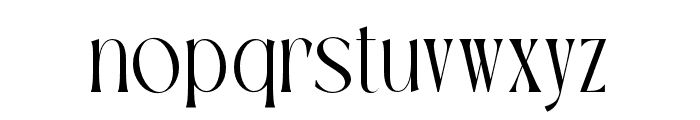 TBJ Palatino Regular Font LOWERCASE