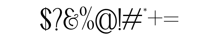 TBJ Palatino Sans Serif Light Font OTHER CHARS