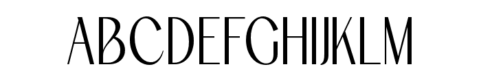 TBJ Palatino Sans Serif Light Font UPPERCASE