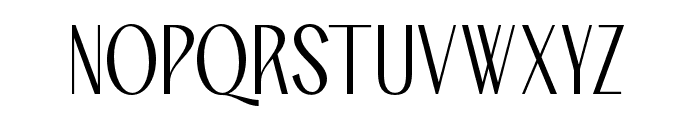 TBJ Palatino Sans Serif Light Font UPPERCASE