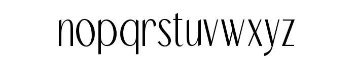 TBJ Palatino Sans Serif Light Font LOWERCASE