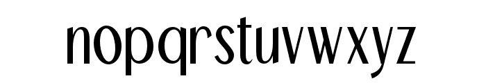 TBJ Palatino Sans Serif Medium Font LOWERCASE