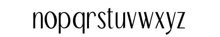 TBJ Palatino Sans Serif Regular Font LOWERCASE