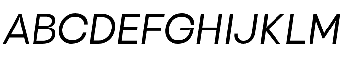 TBJEndgraph Trapline Light Ita Font UPPERCASE