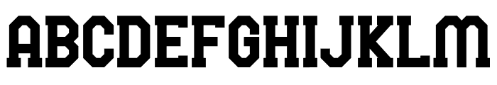 TEAM SPORT Font UPPERCASE