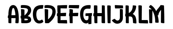 TEBINORK-Regular Font UPPERCASE