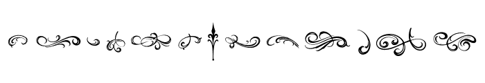 TENSIONORNAMENT Font UPPERCASE