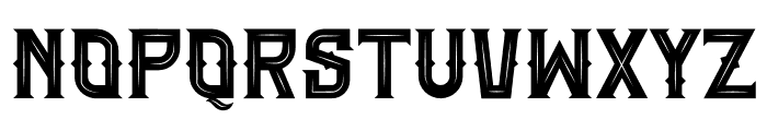 TEXAS Retro Font LOWERCASE