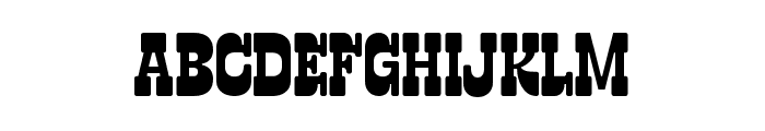 TF-Donega Regular Font UPPERCASE