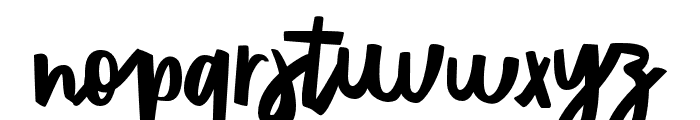 TF Fest Regular Font LOWERCASE