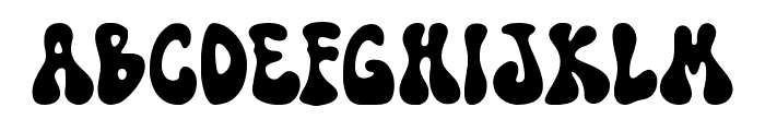 TF Funky Fusion Regular Font UPPERCASE