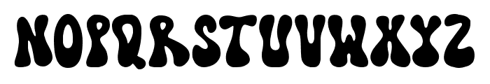 TF Funky Fusion Regular Font LOWERCASE
