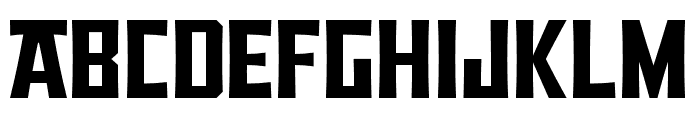 TF-Rocky Font UPPERCASE