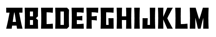 TF-Rocky Font LOWERCASE