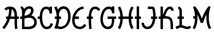 TF Wasted Growth Regular Font UPPERCASE