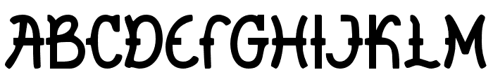 TFWastedGrowth-Blur Font UPPERCASE