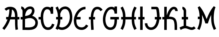 TFWastedGrowth-Regular Font UPPERCASE