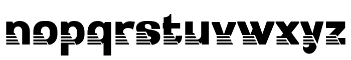 THE BOKRUN Alternate Font LOWERCASE