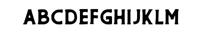 THE GRENHIL Font UPPERCASE