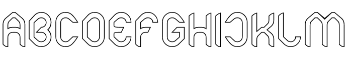 THE HIGHEST TRUTH-Hollow Font UPPERCASE