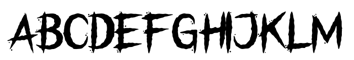 THE NIGHT LAMP Font LOWERCASE
