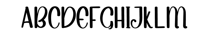 THE REBORN Font LOWERCASE