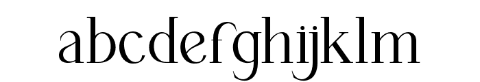 THEHEVERLYSERIF-Light Font LOWERCASE