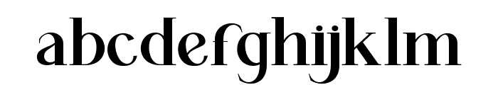 THEHEVERLYSERIF-Medium Font LOWERCASE