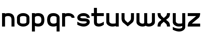 THINKING NUMBERS Bold Font LOWERCASE