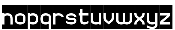THINKING NUMBERS-Inverse Font LOWERCASE