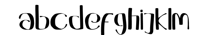 THODE Font LOWERCASE