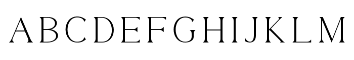 THORIN-Regular Font UPPERCASE