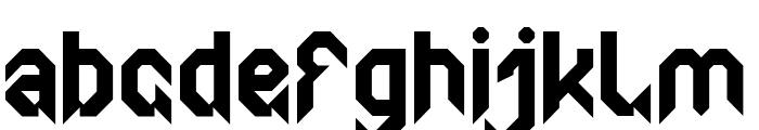 THUNDER BIRD-Light Font LOWERCASE