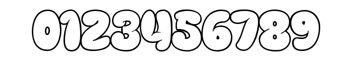 THUROF-Outline Font OTHER CHARS