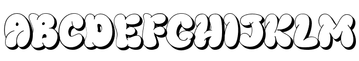 THUROF-Shadow Font UPPERCASE