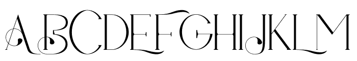 TIGARO Font LOWERCASE