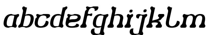 TIGER PATTERN Italic Font LOWERCASE