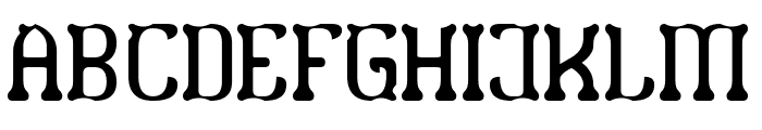 TIGER PATTERN-Light Font UPPERCASE