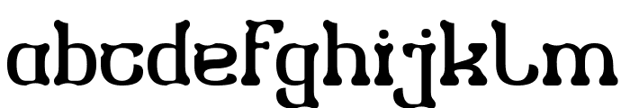 TIGER PATTERN Font LOWERCASE