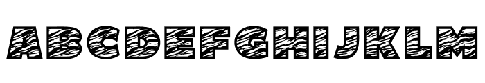 TIGERS Font UPPERCASE