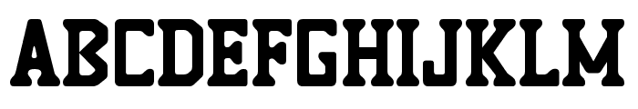 TIGREX UAMNL Regular Font UPPERCASE