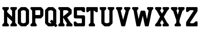 TIGREX UAMNL Regular Font UPPERCASE