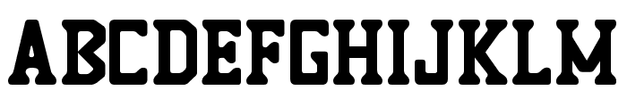 TIGREX UAMNL Regular Font LOWERCASE